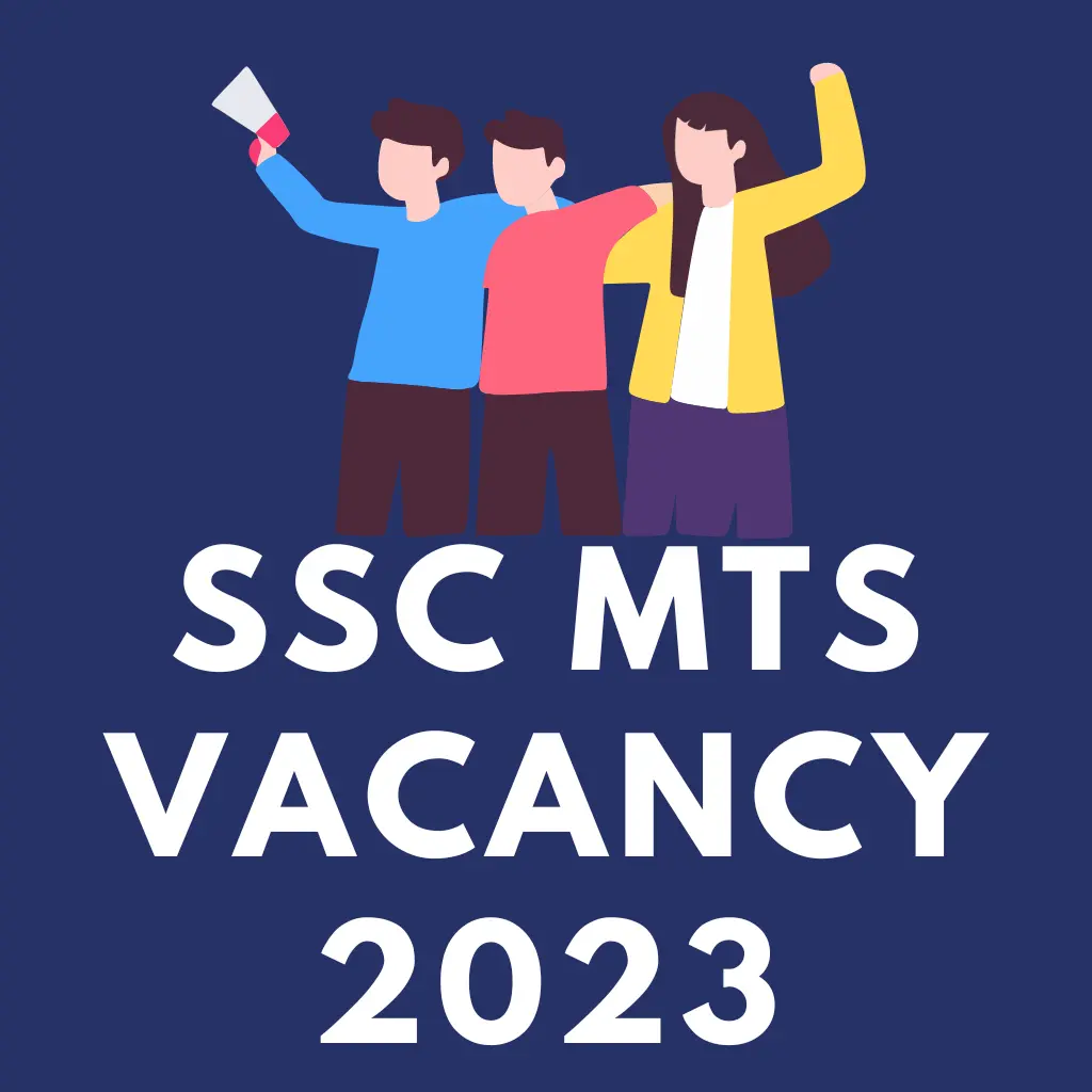 SSC MTS vacancy 2023