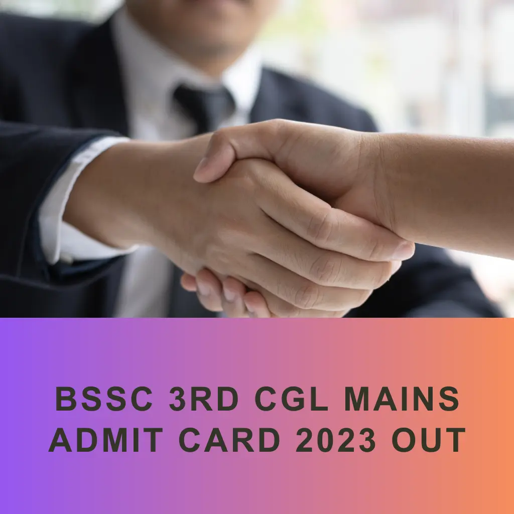 bssc cgl admit card