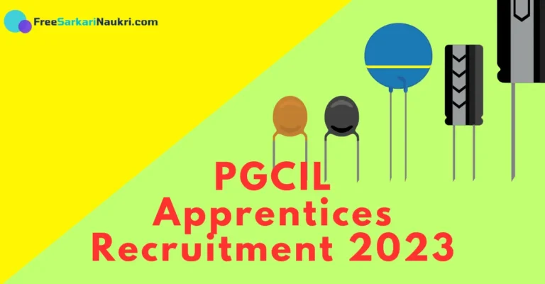 PCGL (Power Grid Corporation of India Limited) Apprentices Recruitment Program 2023.